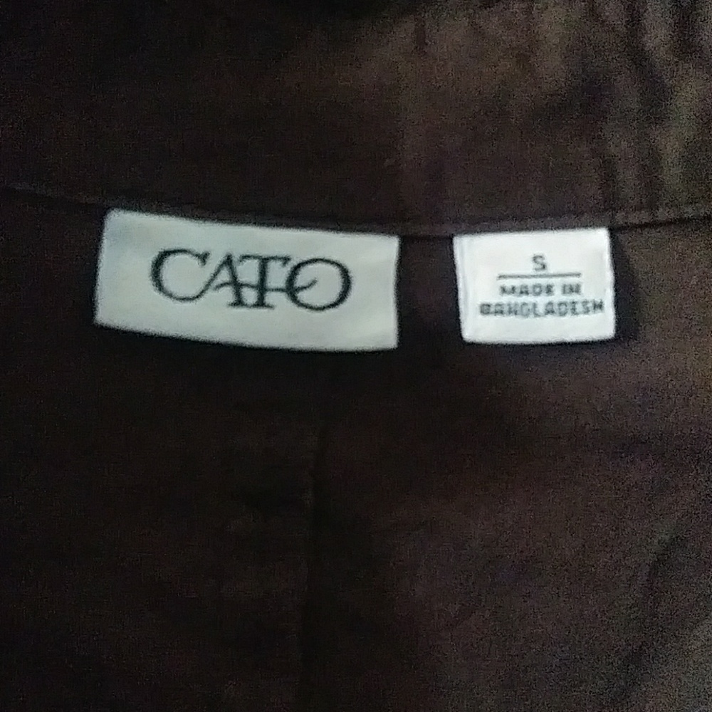 Brown button down - Picture 2 of 2